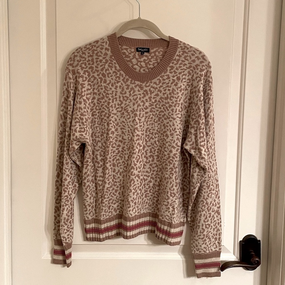 Splendid Leo Leopard Sweater